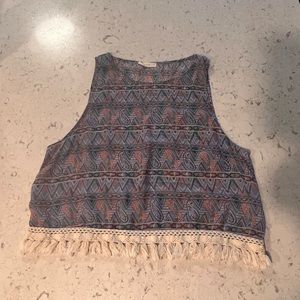 LUSH boho paisley tank